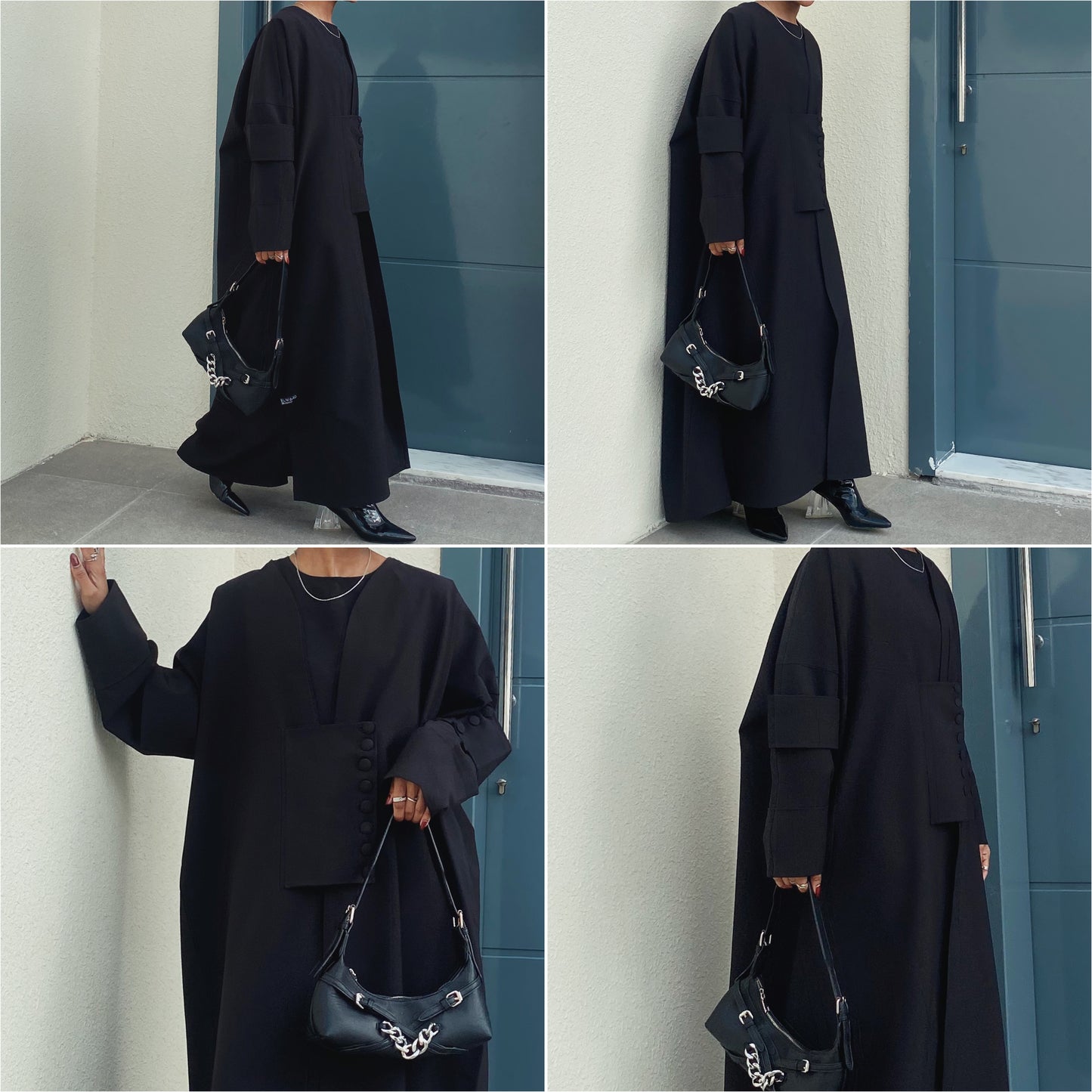Dress with abaya 🌚