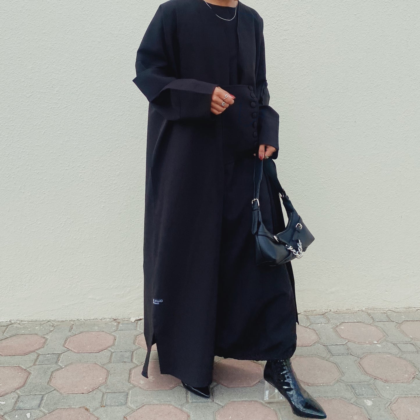 Dress with abaya 🌚