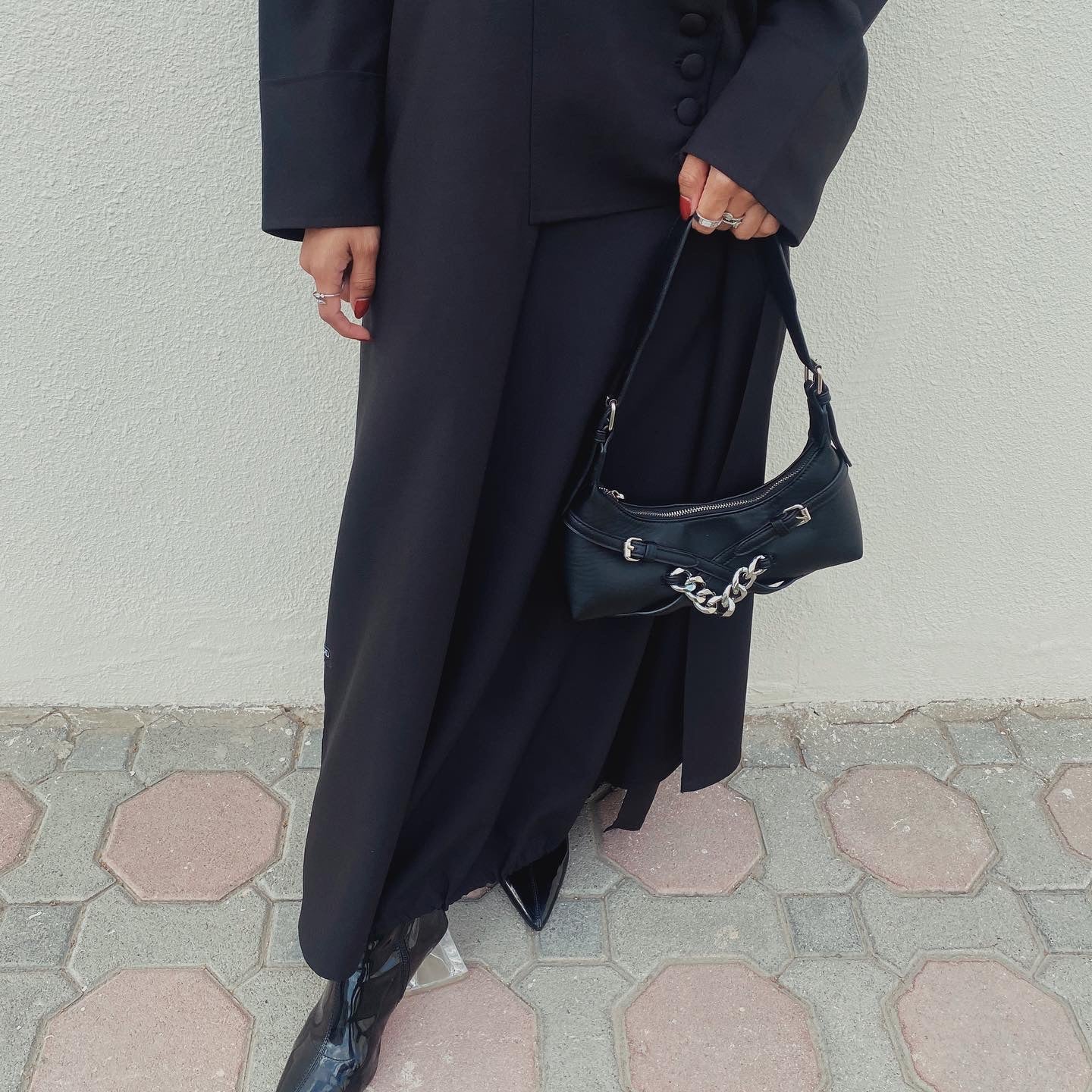Dress with abaya 🌚