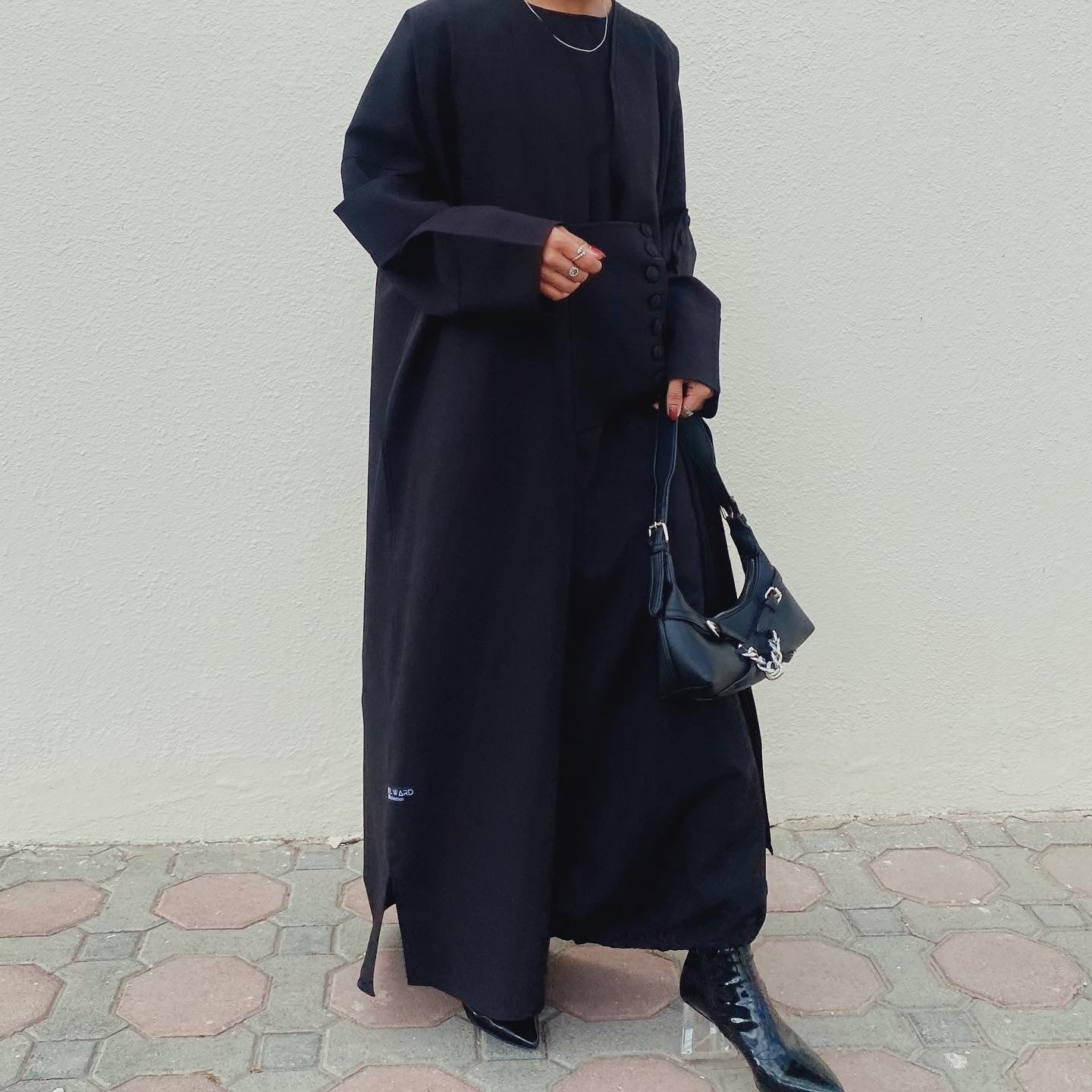 Dress with abaya 🌚